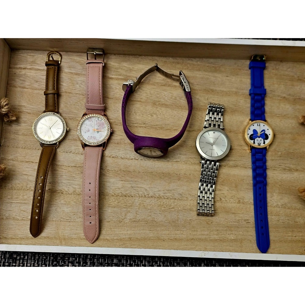Womens Watch Lot. Disney, Adrienne‎ Vittadini, Ollie, Unbranded. Estate Sale